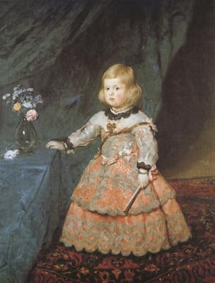 Diego Velazquez Portrait de I'infante Marguerite (df02) Spain oil painting art